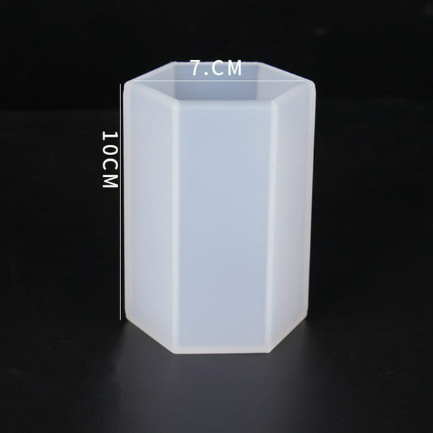 Mould Jewelry Resin  Craft Silicone Cylinder Casting Mold Hexagon Making Epoxy 